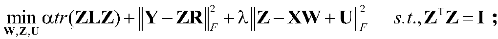 A one-step spectral clustering method based on spectral rotation