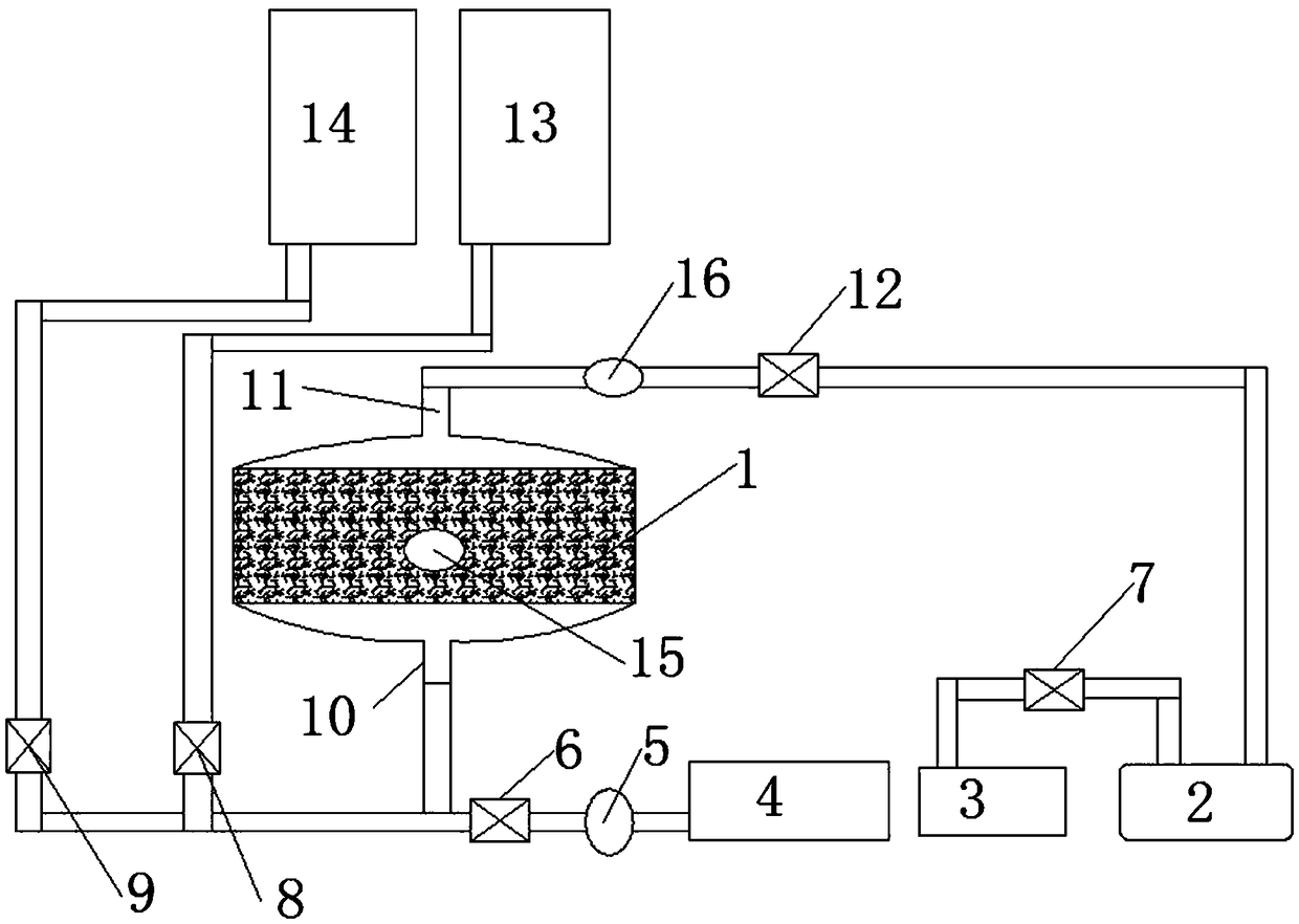 Cocoon cooking water absorption adjusting device in vacuum state and control technology thereof