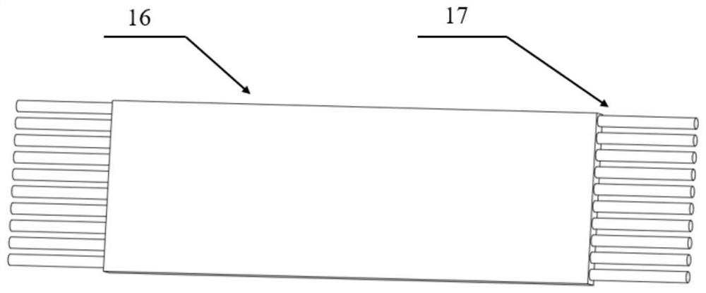 Elevator steel belt damage dynamic quantitative evaluation device and method