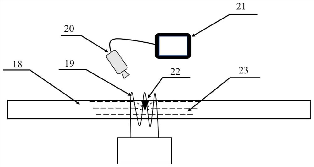 Elevator steel belt damage dynamic quantitative evaluation device and method