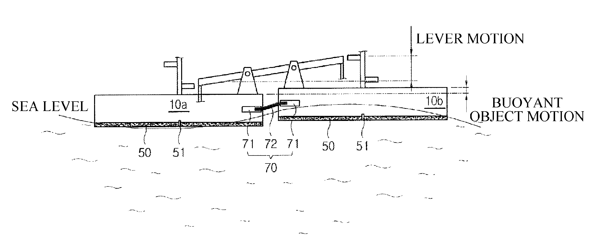 Wave power generator