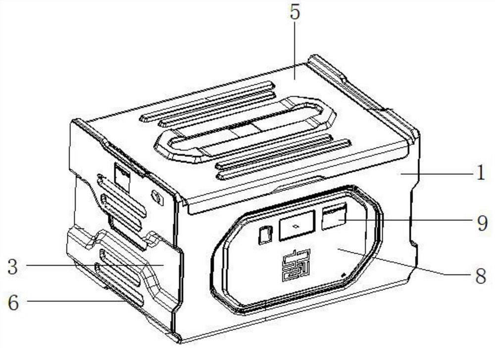 A preparation process for packaging and packaging prepared by the process