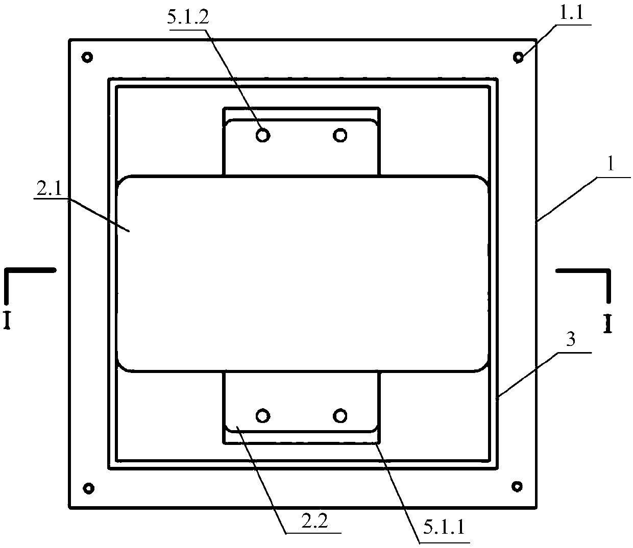 A shock-resistant multi-directional energy-dissipating damper with extra-large tonnage