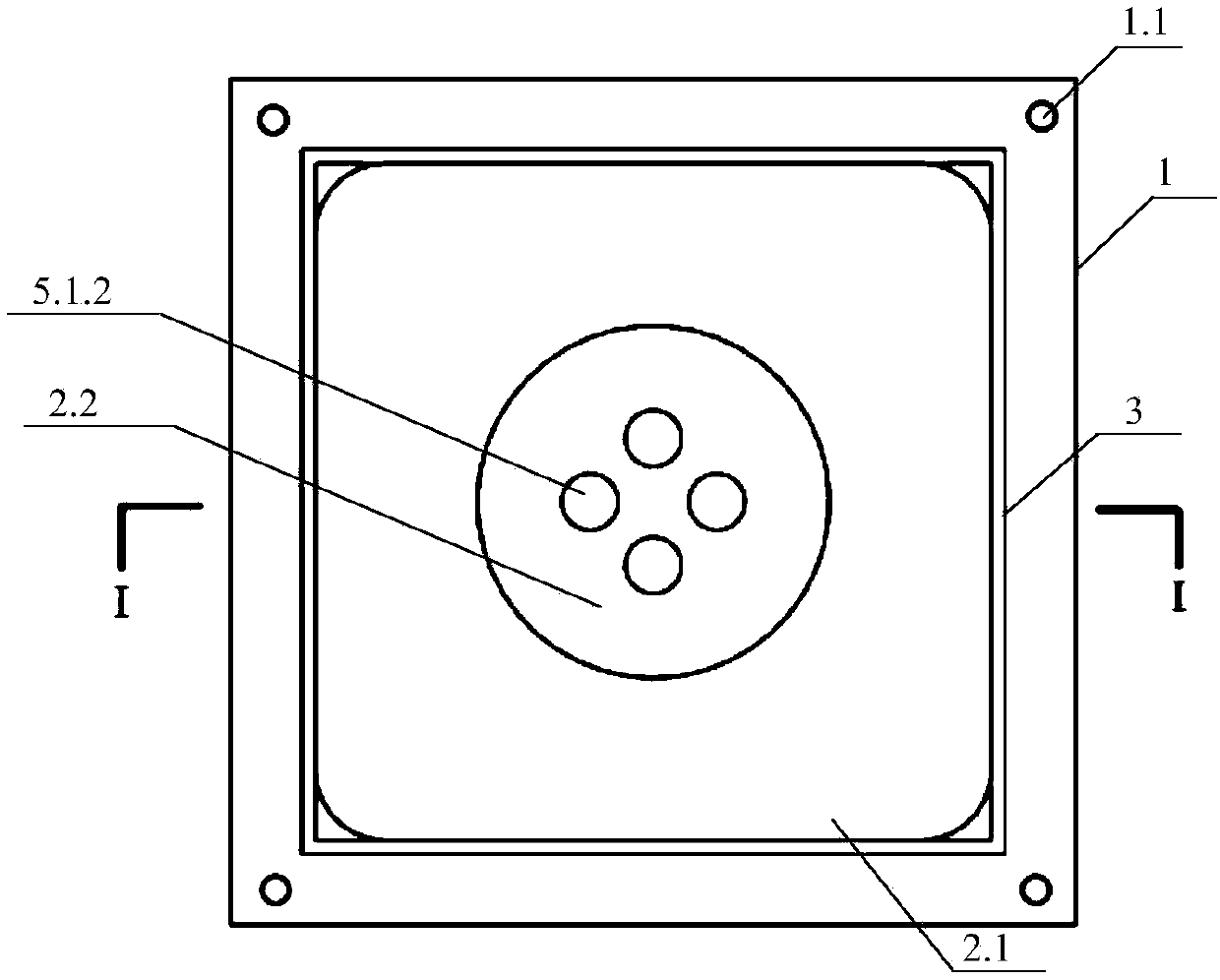 A shock-resistant multi-directional energy-dissipating damper with extra-large tonnage