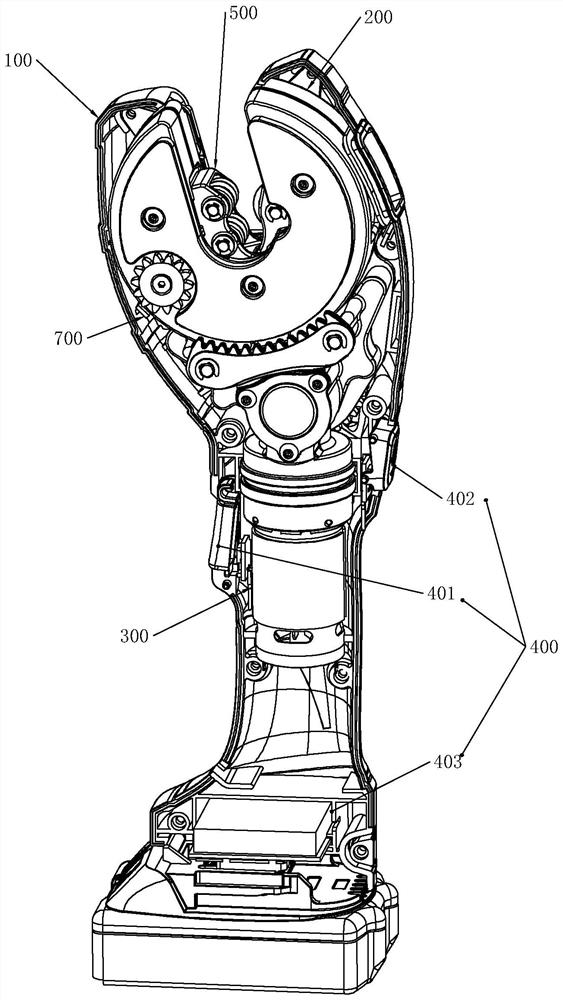 Anti-idling device of handheld electric cutting tool