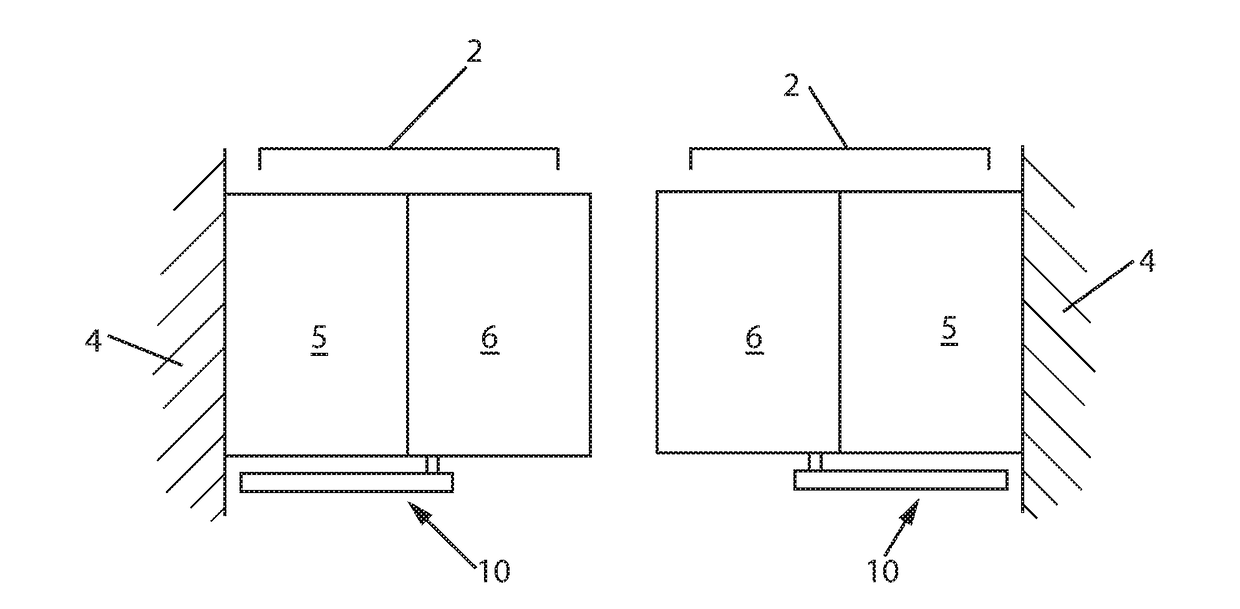 Door guide system with modular threshold track