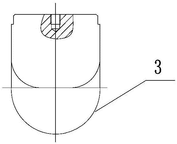 Upper moulding bed and chord cold pressing forming device