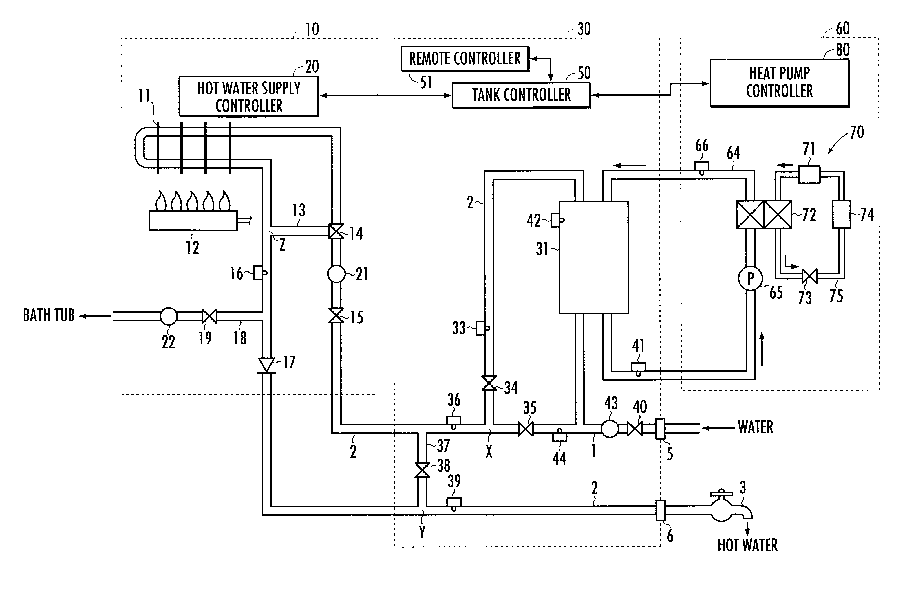 Hot-water supply system