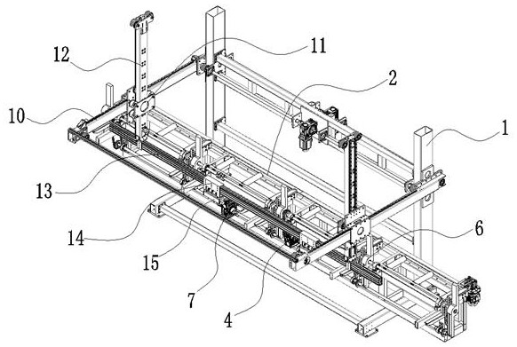 Automatic stacking machine for C-shaped steel and Z-shaped steel