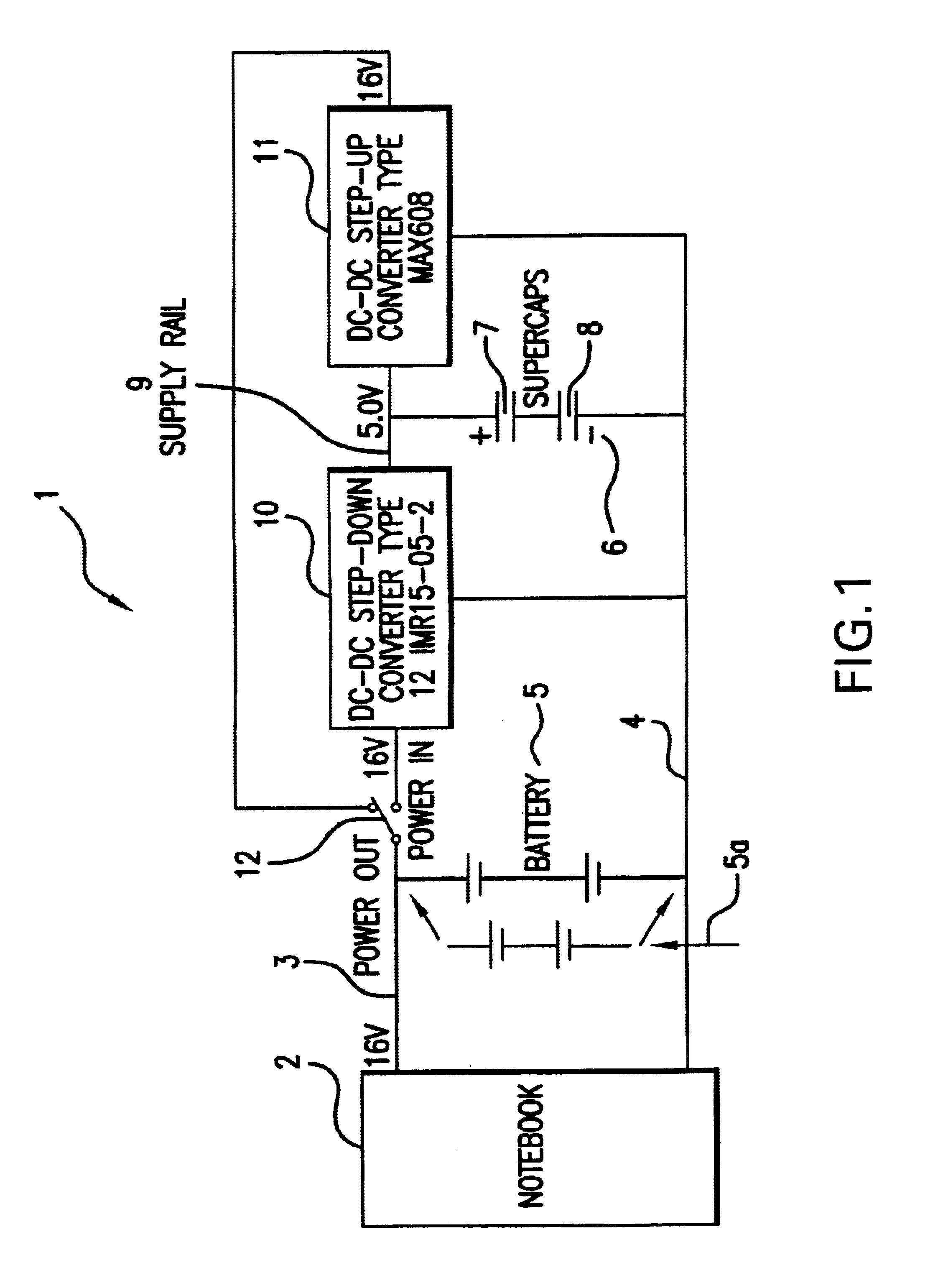 Power supply for an electrical load