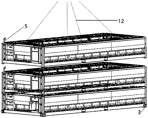 Modularized bee-keeping platform equipment