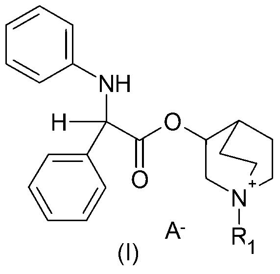 Liquid propellant-free formulation comprising an antimuscarinic drug