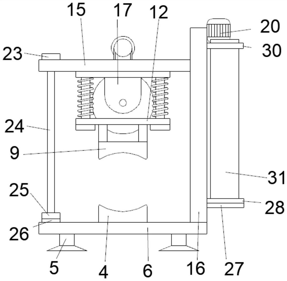 Cutting device for hydraulic engineering pipeline paving