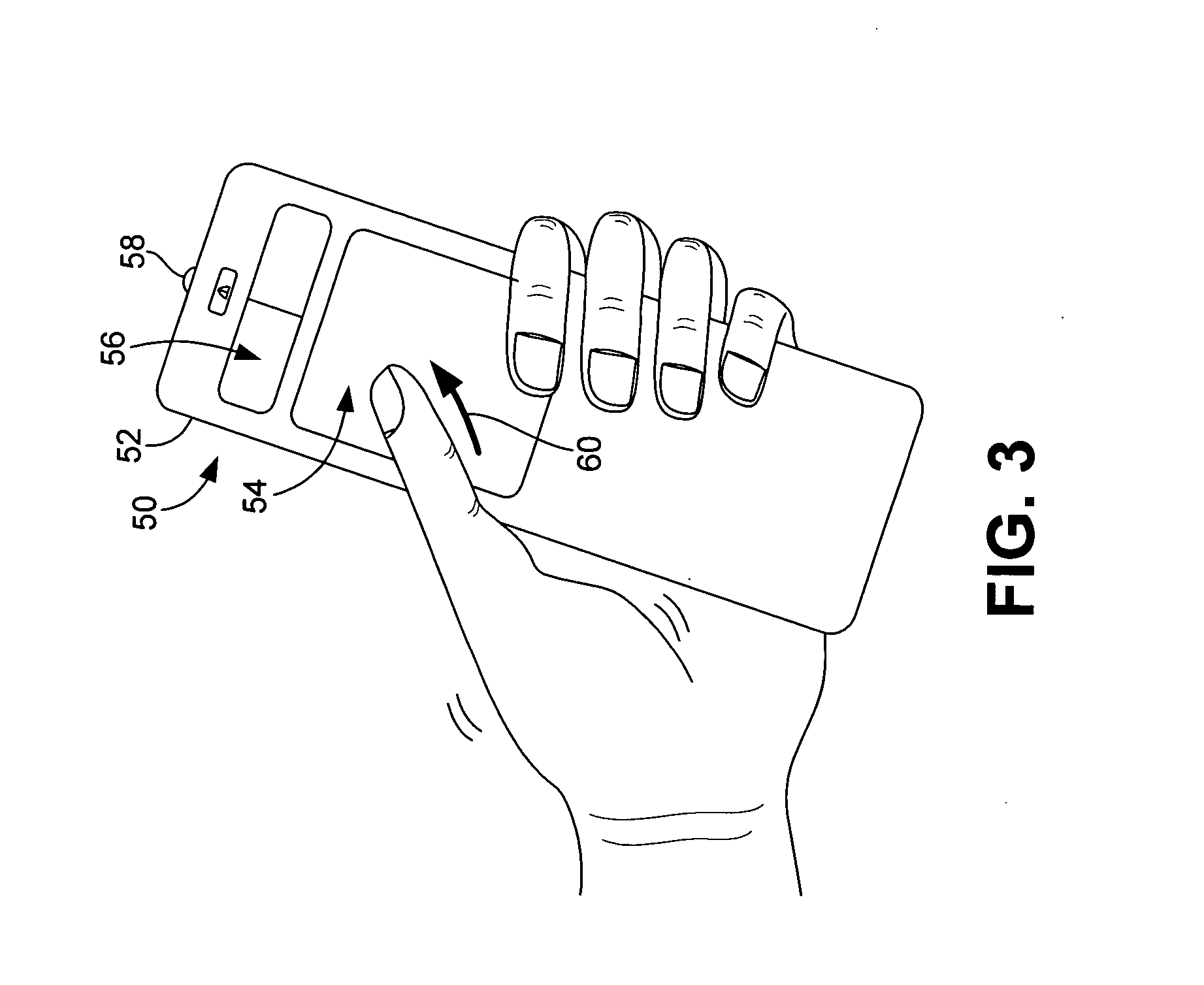 Remote control with touchpad and method