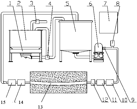 Prestressed intelligent circulation grouting system and its control method