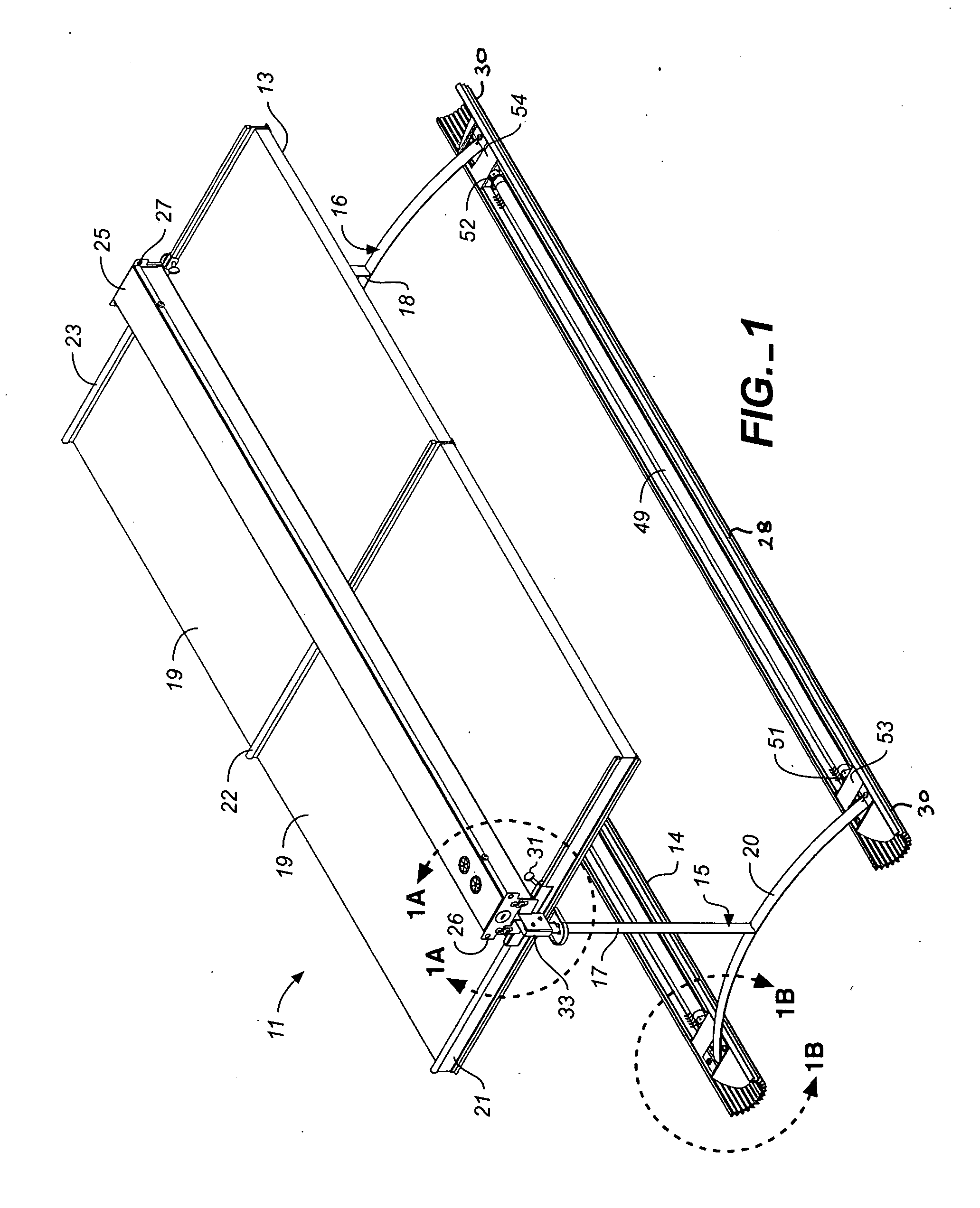 Method and system for illuminating an interior space with mostly indirect lighting