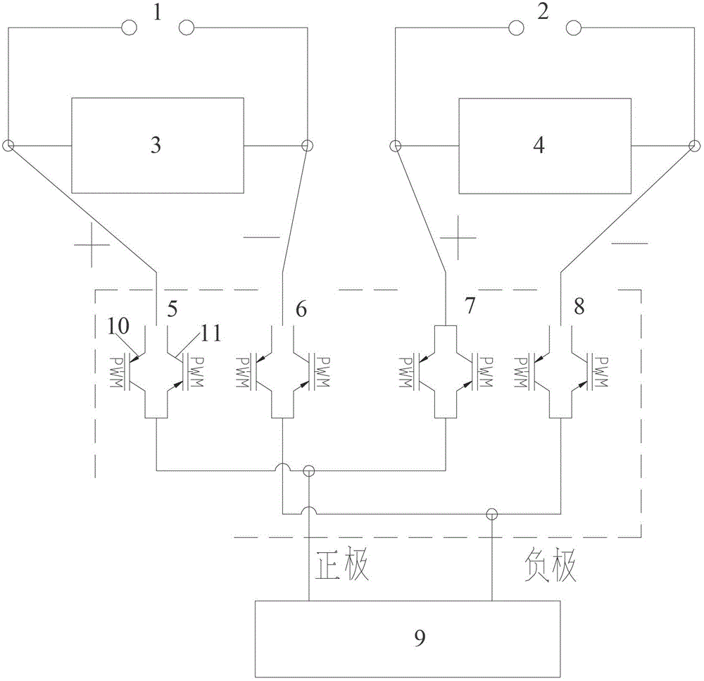 A pure electric vehicle energy system configuration and its vehicle energy storage control system