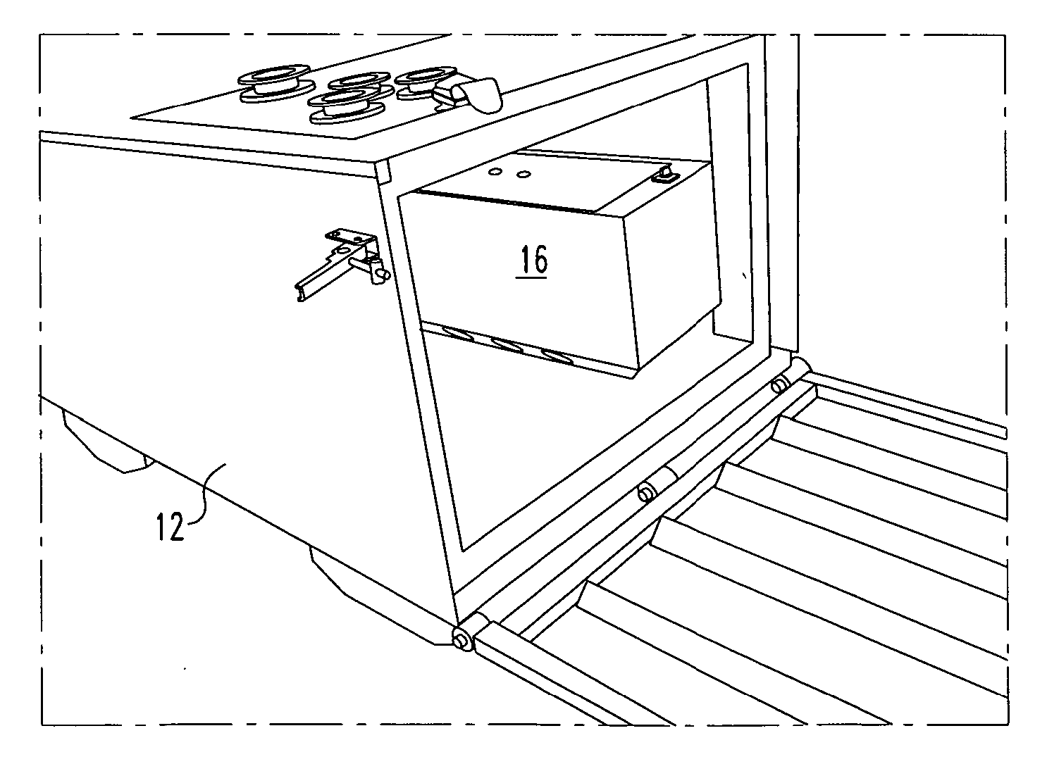 Refuge chamber and method