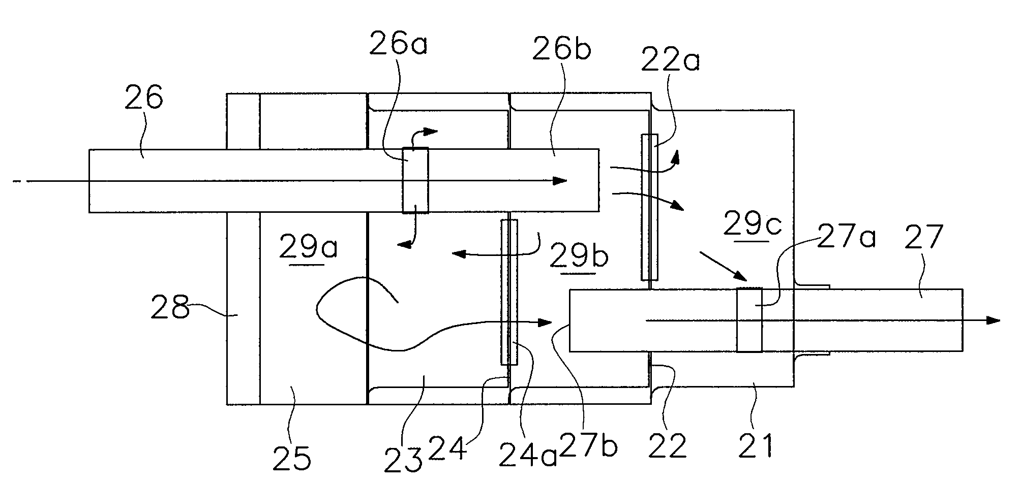 Muffler for vehicle