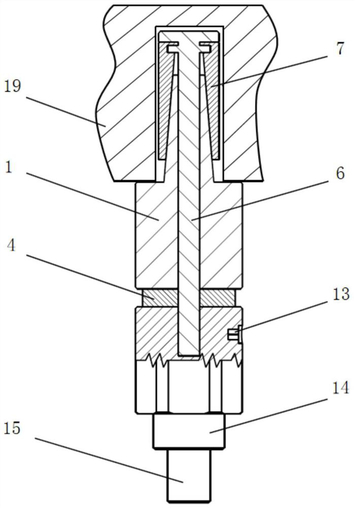 Quick positioning and fixing device and method for hole-series parts