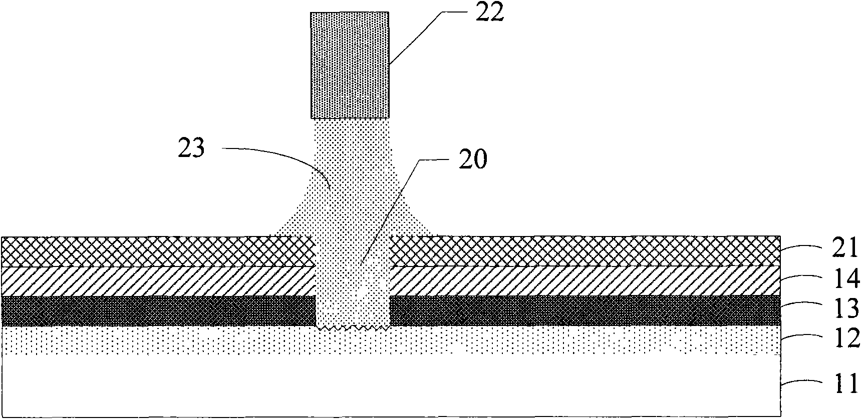 Film solar battery module with transparence and process method thereof