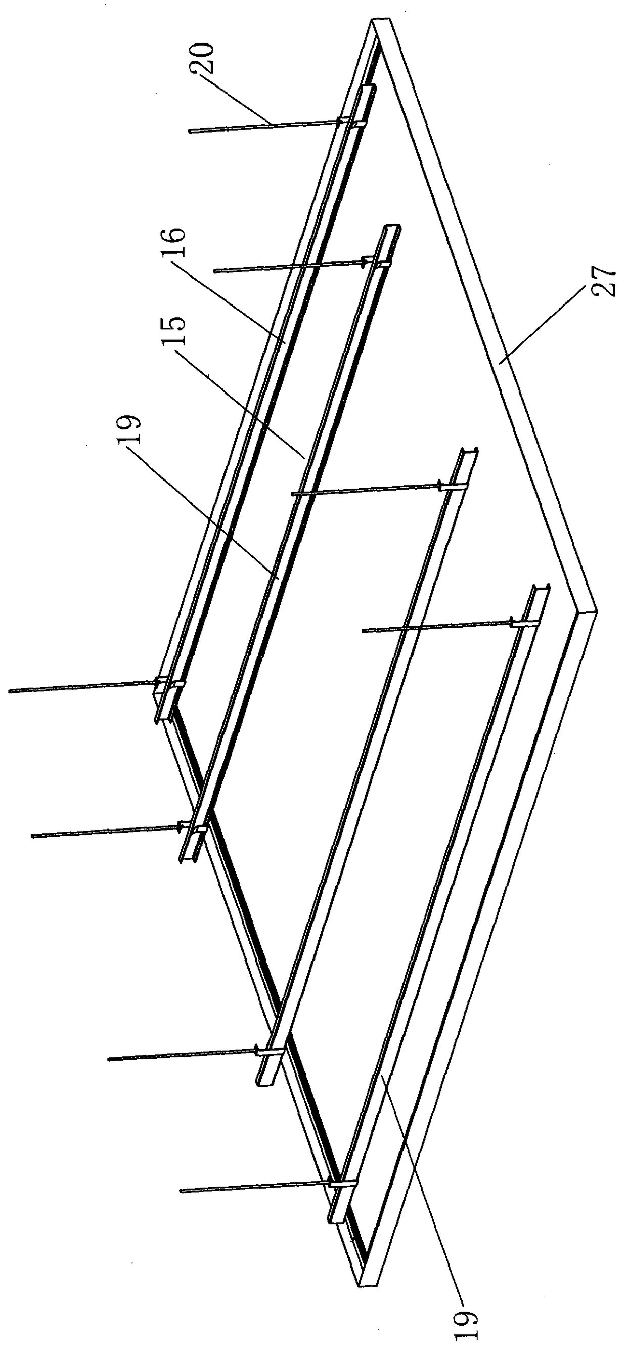 A brand-new composite suspended ceiling and its installation method