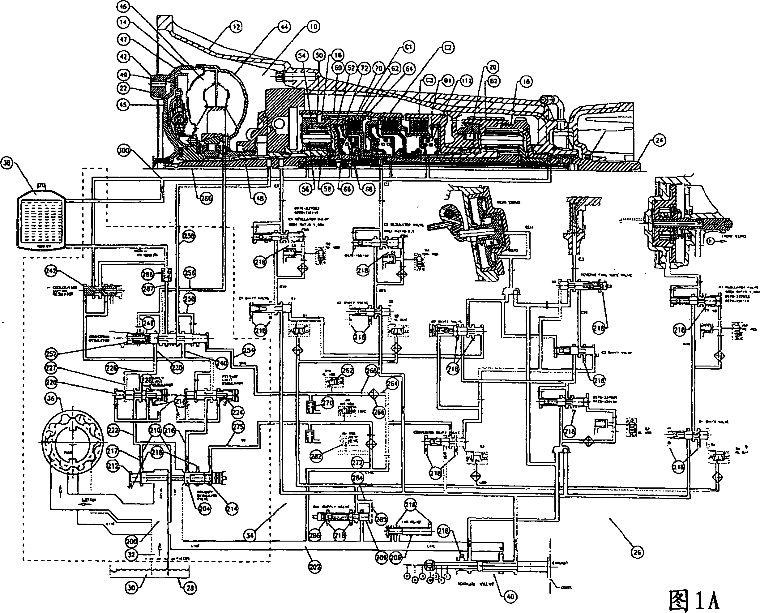 Multi-ratio automatic transmission with independent rate of engagement and/or disengagement control of friction elements