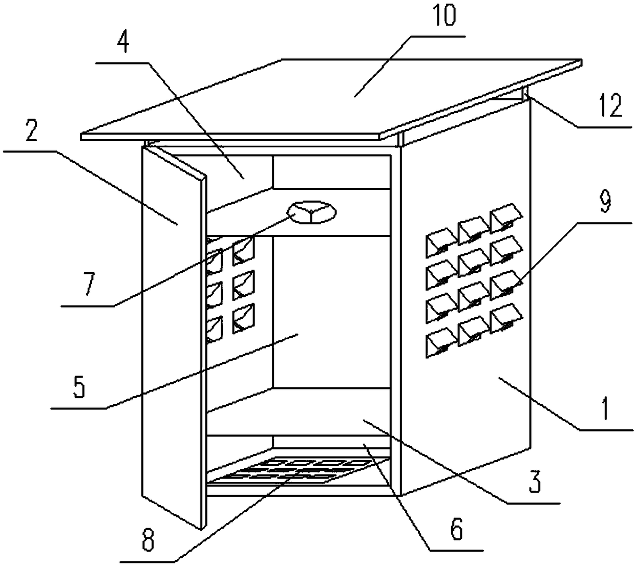 Electrical control cabinet