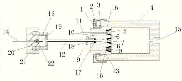 Three-electrode electrochemical measurement system for high-pressure hydrothermal systems and preparation method of three-electrode electrochemical measurement system