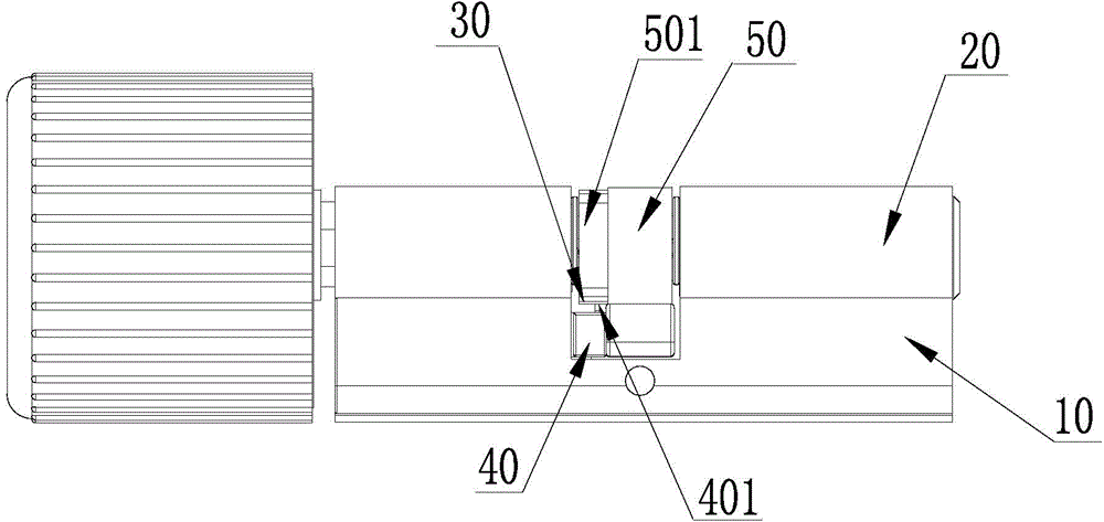 Electronic lock capable of detecting rotating direction of lock cylinder and working method for electronic lock