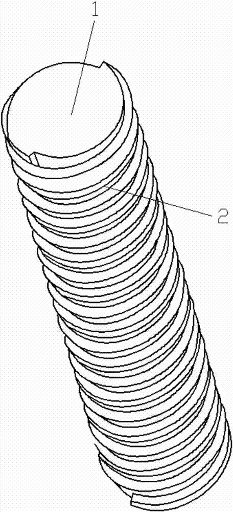 New multi-line composited thread-form thread