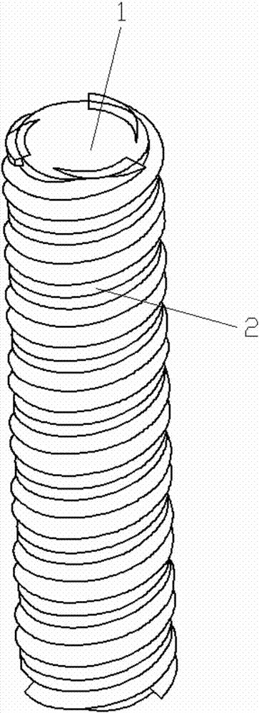 New multi-line composited thread-form thread