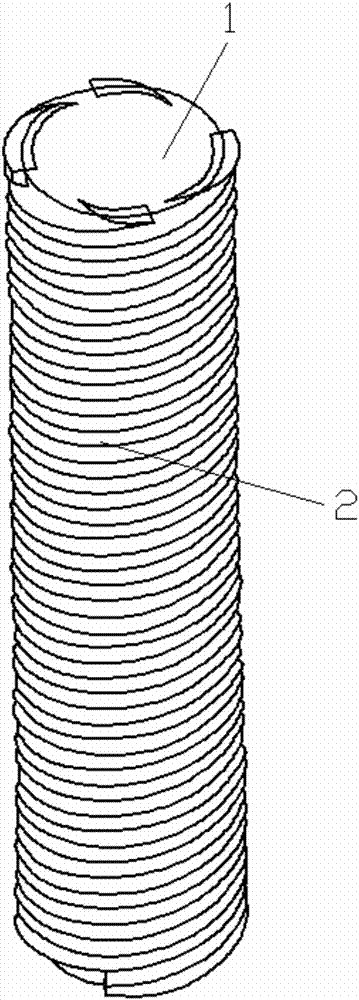 New multi-line composited thread-form thread