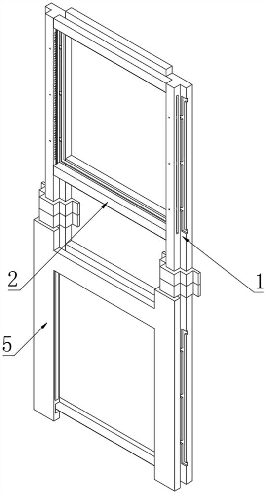 An environmentally friendly building curtain wall