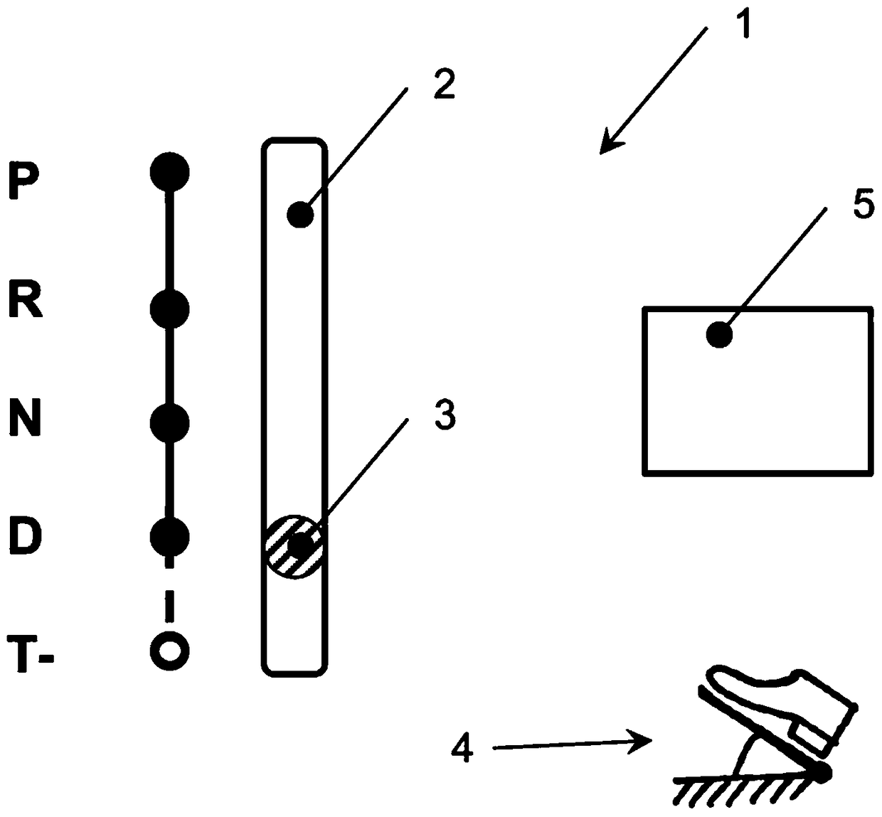 Shifting device and method for operating an automatic multi-speed transmission of a motor vehicle