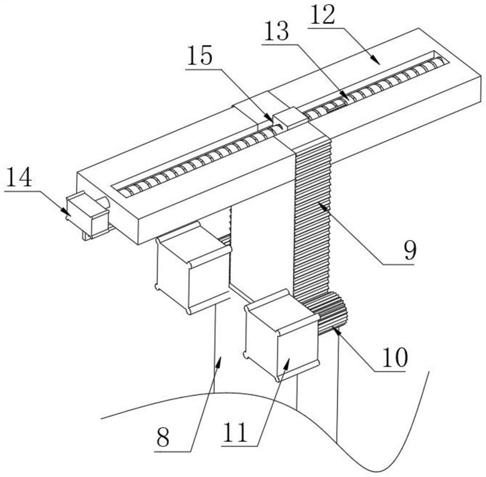 Rapid construction device and method for steel structure fabricated building