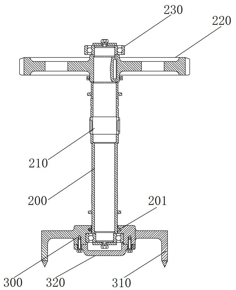 Soil breaking tool for soil sampling