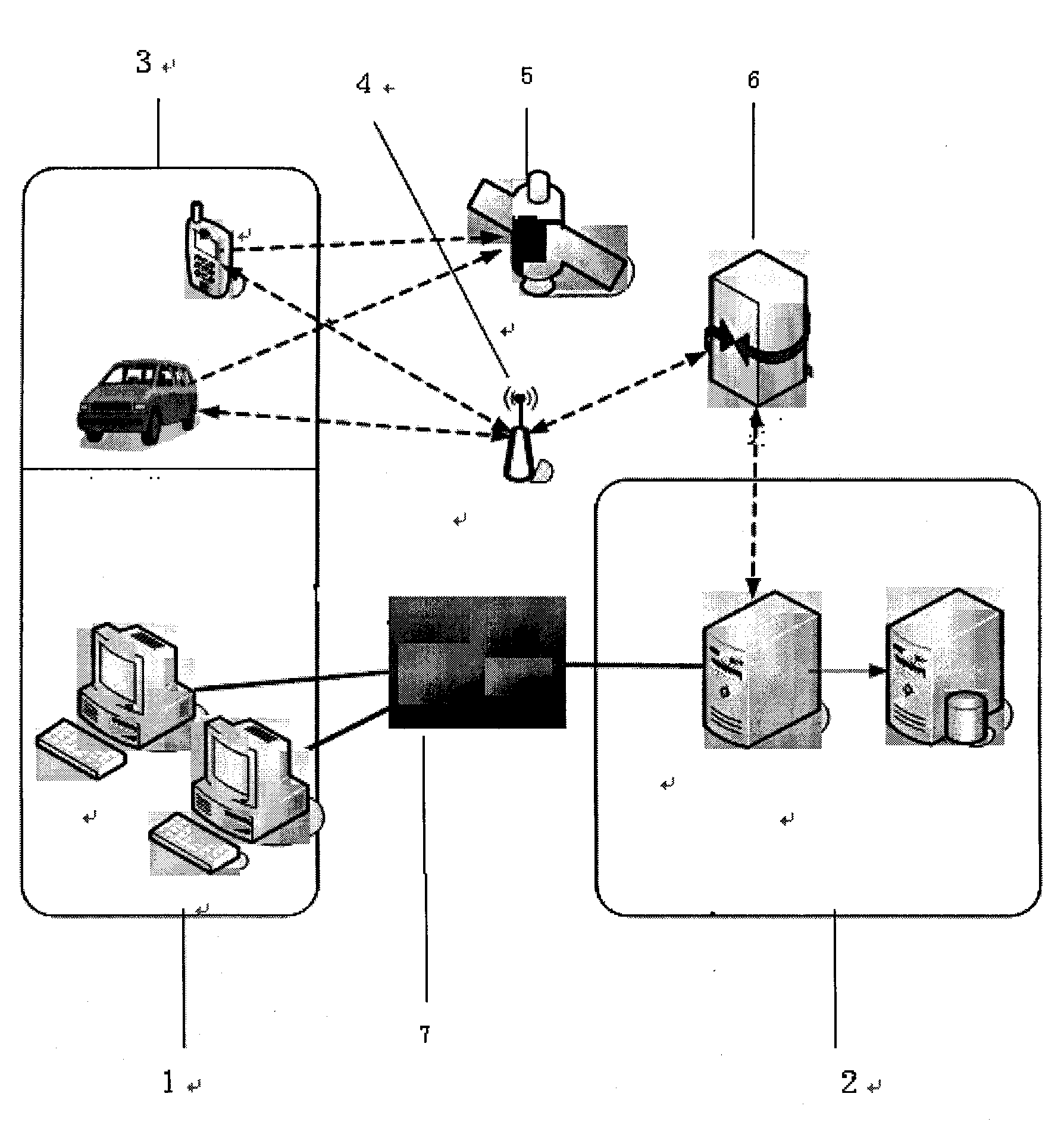 Three-dimensional digital city management system and realization method thereof