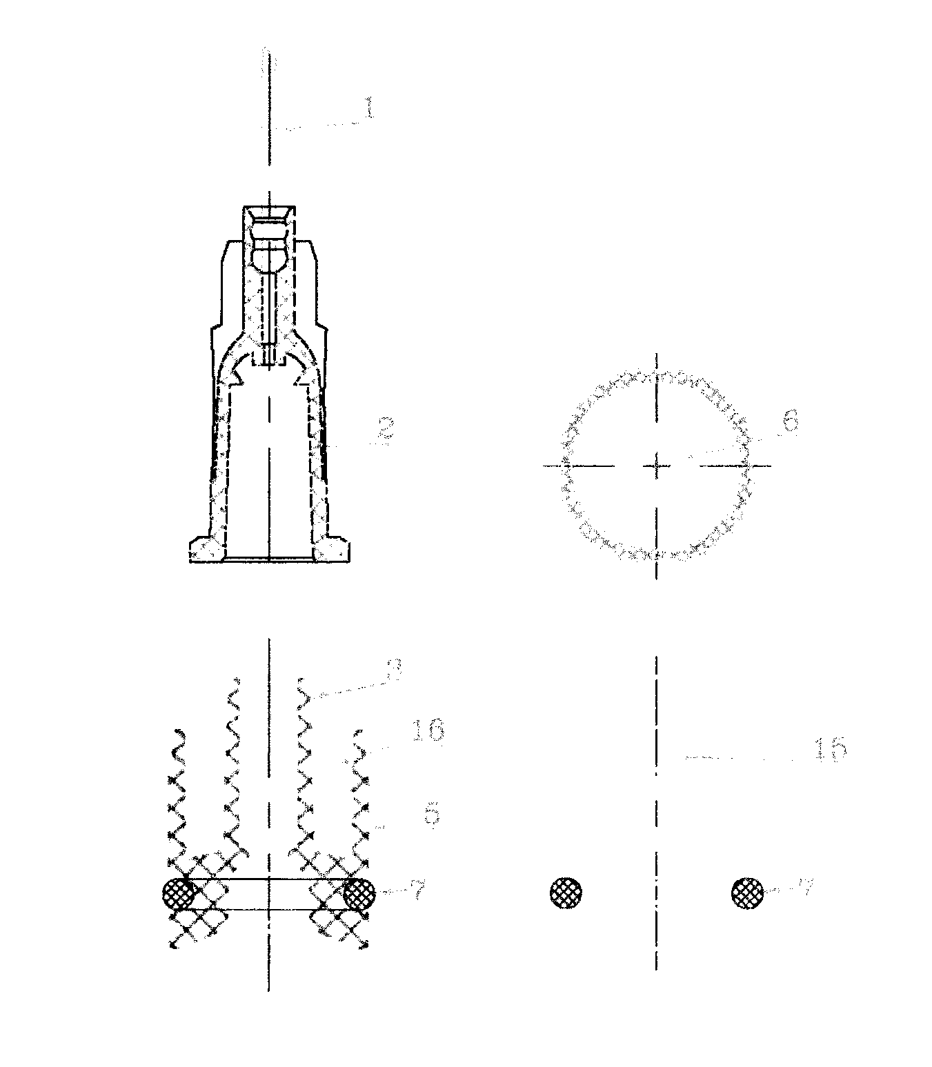 Safe self-destruction type injector