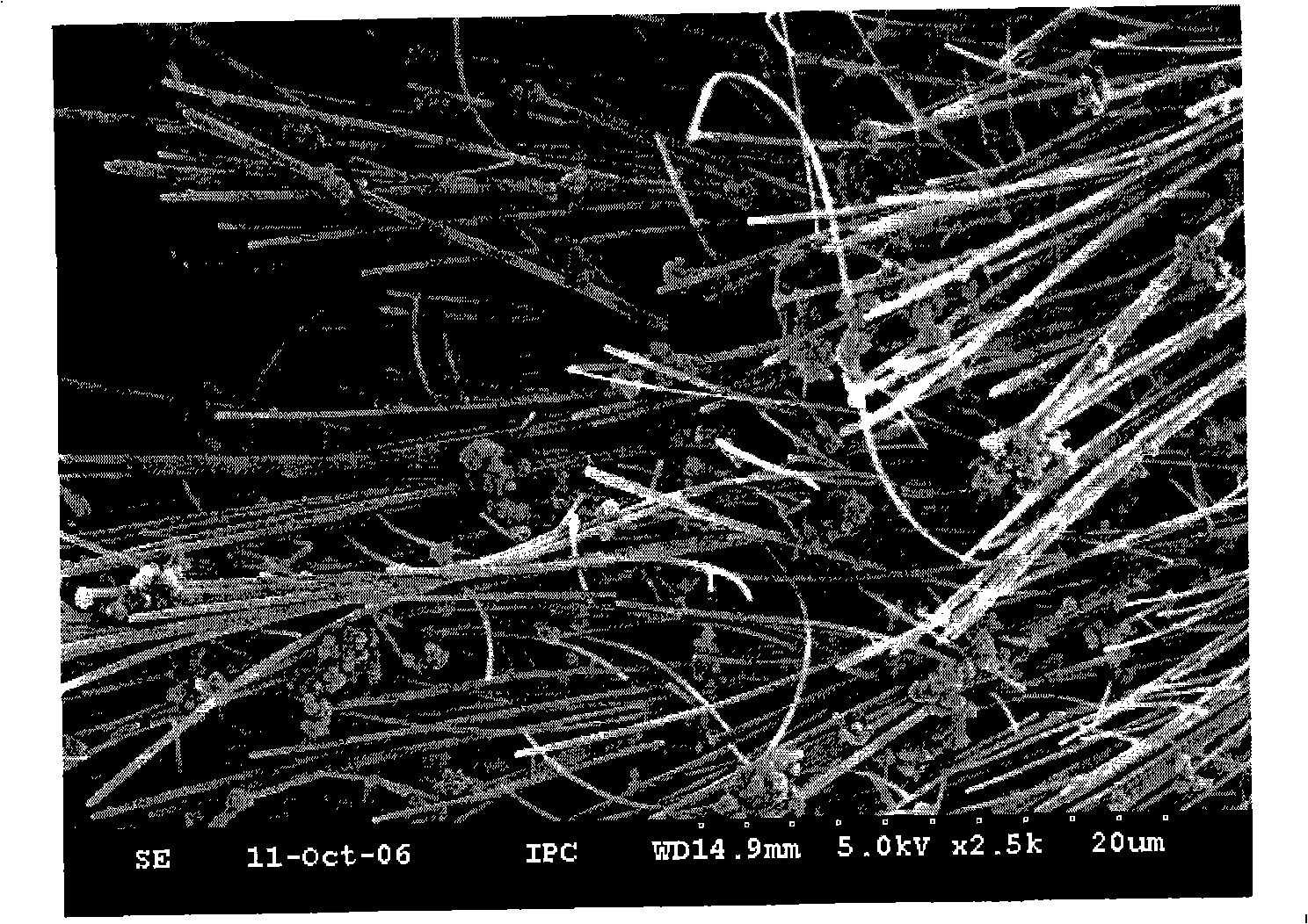 Preparation of silicon dioxide nano-tube