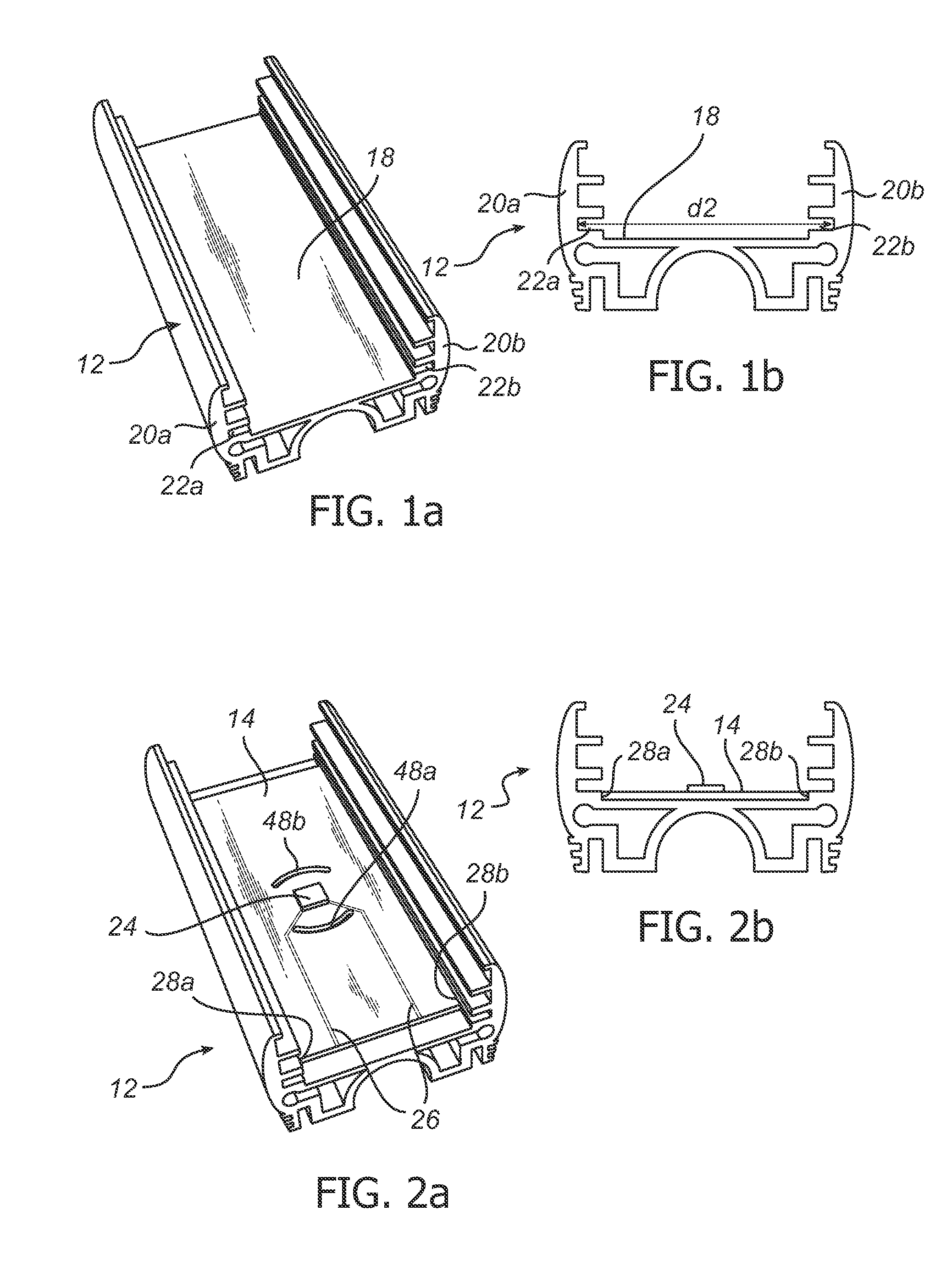 Light output device and assembly method