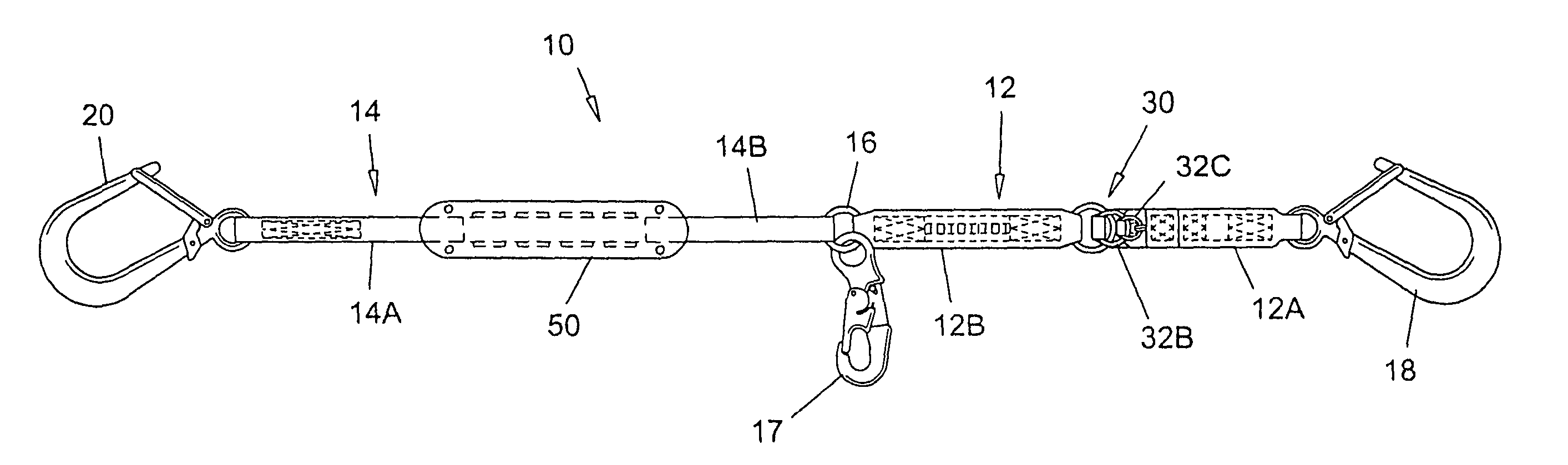 Method for providing fall protection for a load in an elevated environment