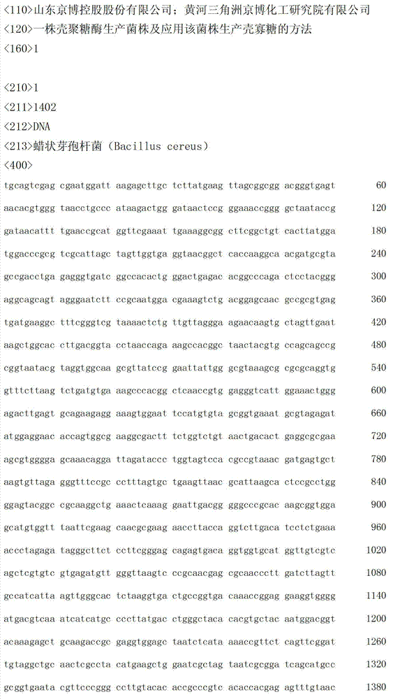 Chitosanase producing strain and chitosan production method by using the same