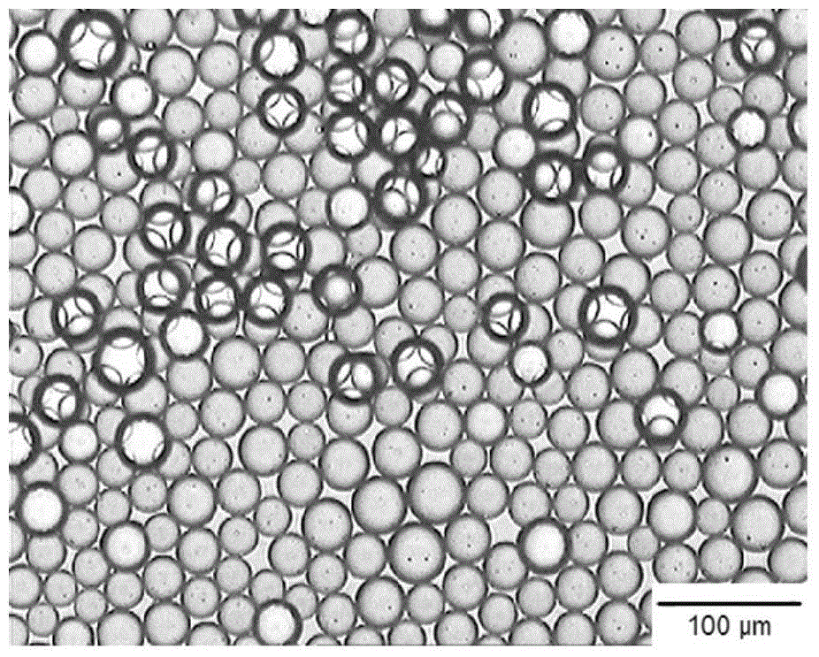 Monodisperse copolymer microsphere and preparation method thereof