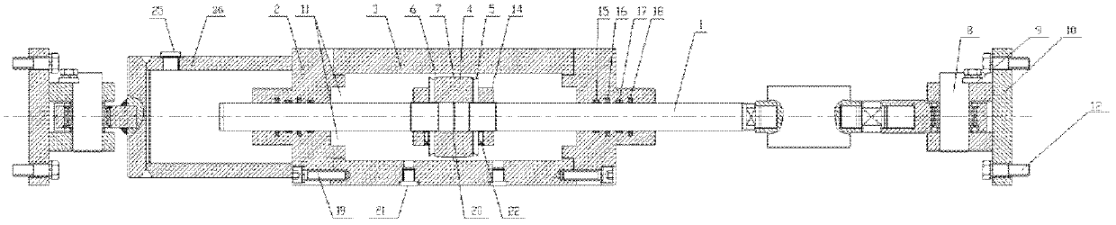 Viscous damper to passively adjust high energy consuming clearances