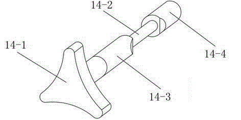 Device for quickly preparing stabilizer content analysis sample of small-grain-size gunpowder