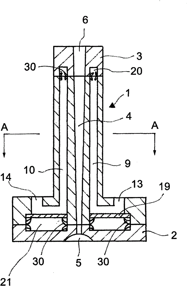 Sprue bush and its production method