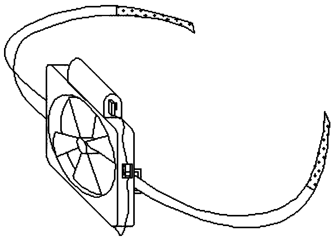 Modular air supplying device