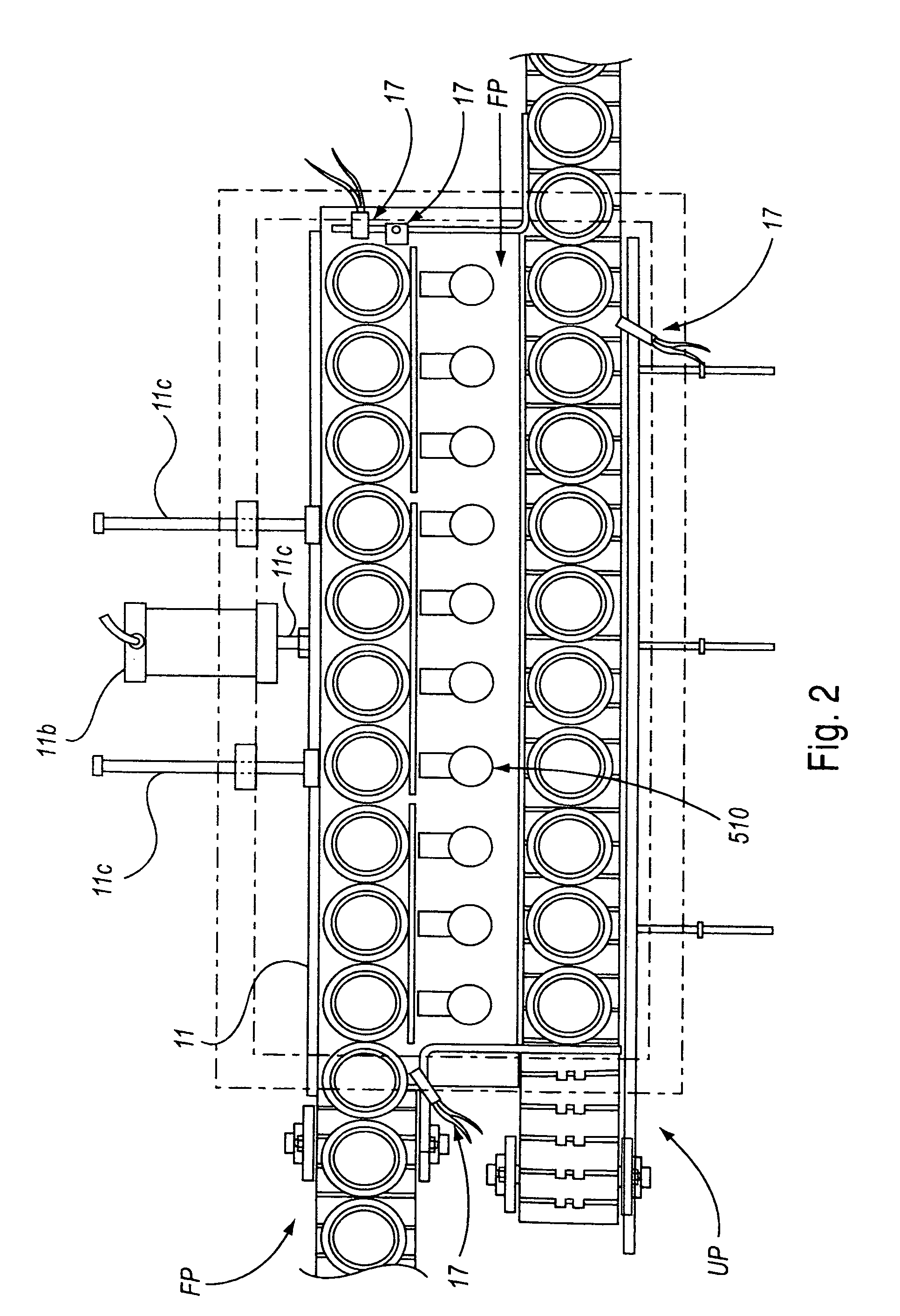 Apparatus for the simultaneous filling of precise amounts of viscous liquid material in a sanitary environment