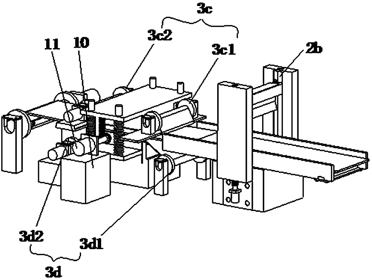 Working method of automatic aluminum alloy strip cleaning device